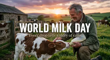 Free World Milk Day 2026 Linkedin Awareness Banners Image Download