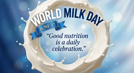 Free World Milk Day 2026 Milk Nutrition Quotes Posters Image Download