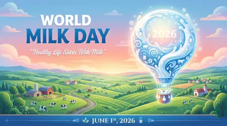 Free World Milk Day 2026 Modern Vector Backgrounds Image Download
