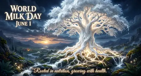 World Milk Day Greeting Poster - Free World Milk Day Poster Download