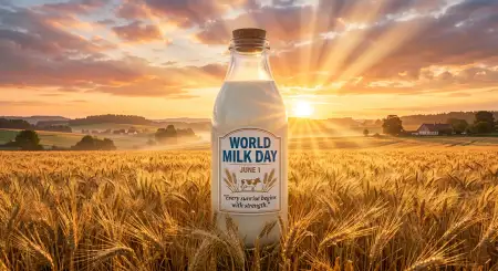 World Milk Day Poster Template - Free World Milk Day Poster Download