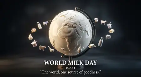 World Milk Day Poster With Quotes 2 - Free World Milk Day Poster Download