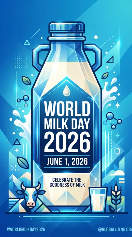 World Milk Day Vector Poster 2 - Free World Milk Day Poster Download