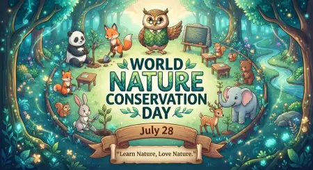 World Nature Conservation Day Status Images 2026 - Free World Nature Conservation Day 2026 Download