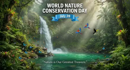 World Nature Conservation Day Web Banner - Free World Nature Conservation Day 2026 Download
