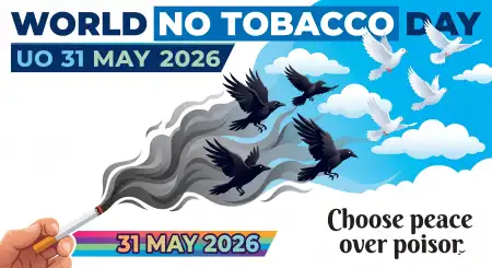 World No Tobacco Day 2026 Awareness Banner For Schools - Free World No Tobacco Day 2026 Download