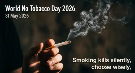 World No Tobacco Day 2026 Awareness Content For Whatsapp - Free World No Tobacco Day 2026 Download