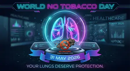 World No Tobacco Day 2026 Banner Design - Free World No Tobacco Day 2026 Download