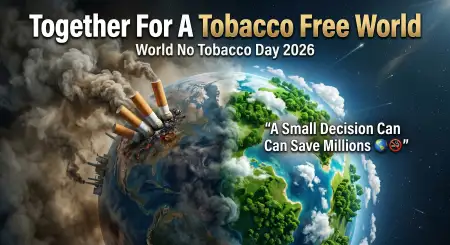 World No Tobacco Day 2026 Cigarette Free Campaign - Free World No Tobacco Day 2026 Download