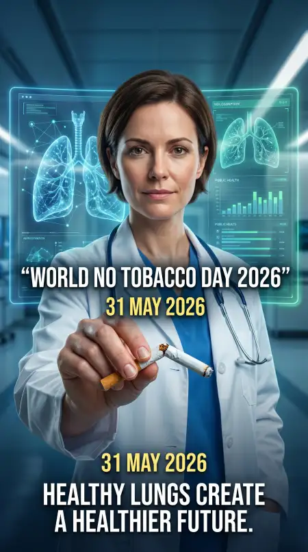 World No Tobacco Day 2026 Instagram Story Template - Free World No Tobacco Day 2026 Download