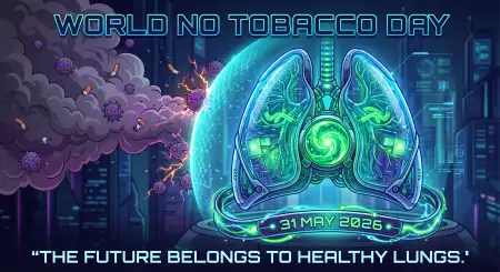 World No Tobacco Day 2026 Tobacco Awareness Wallpaper - Free World No Tobacco Day 2026 Download