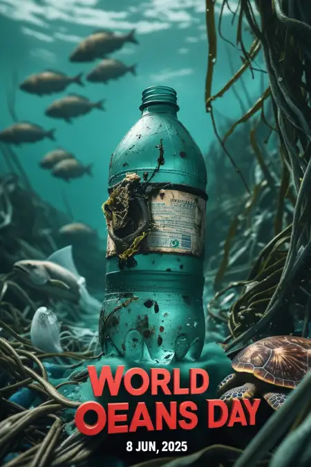 World Oceans Day 2025 Hd Poster - Free World Oceans Day Download
