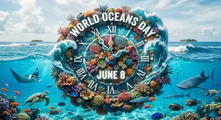 World Oceans Day Instagram Post Ideas - Free World Oceans Day Social Media Post Download