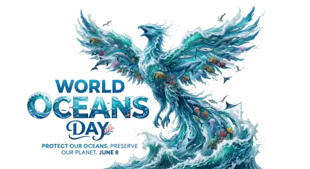 World Oceans Day Png Creative Poster Background - Free World Oceans Day Png Download