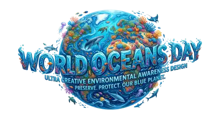 World Oceans Day Png Environmental Protection Theme - Free World Oceans Day Png Download
