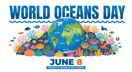 World Oceans Day Png For Event Promotion - Free World Oceans Day Png Download
