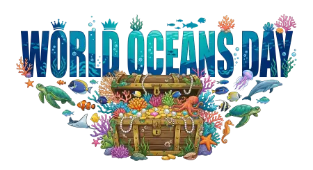 World Oceans Day Png Marine Ecosystem Artwork - Free World Oceans Day Png Download