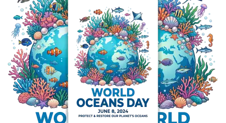 World Oceans Day Poster Png Design - Free World Oceans Day Png Download
