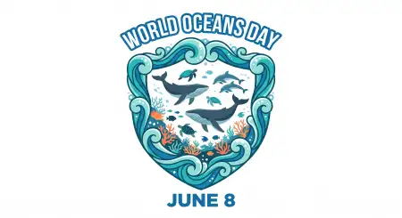World Oceans Day Social Media Post Downloadable Png Image - Free World Oceans Day Social Media Post Download