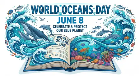World Oceans Day Social Media Post For Content Creators - Free World Oceans Day Social Media Post Download