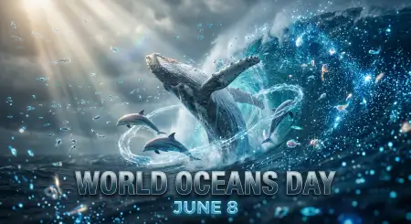 World Oceans Day Social Media Post Template Free - Free World Oceans Day Social Media Post Download
