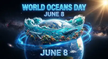 World Oceans Day Viral Social Media Post Ideas - Free World Oceans Day Social Media Post Download