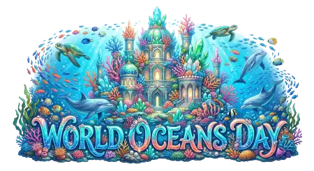 World Oceans Day Whatsapp Status Image Png - Free World Oceans Day Png Download