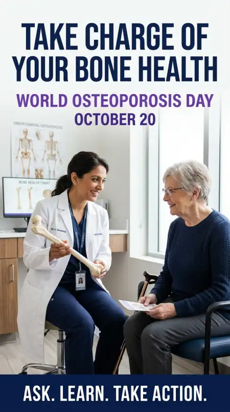 world osteoporosis day 2026 awareness poster
