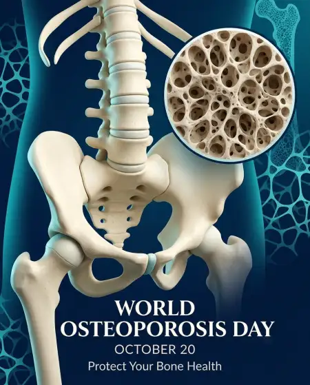 world osteoporosis day banner png