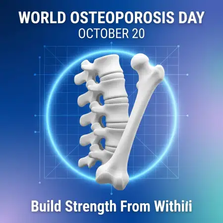 world osteoporosis day instagram post template