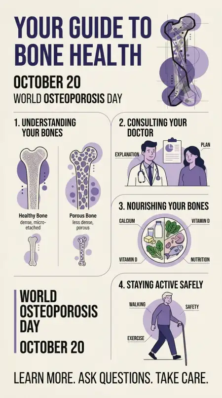 world osteoporosis day square post design