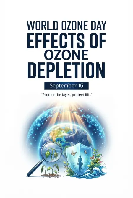 world ozone day 2026 effects of ozone depletion - World Cleanup Day