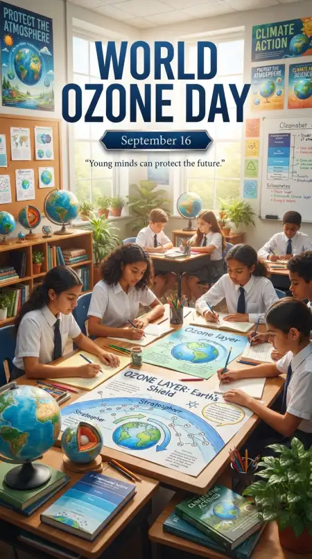 world ozone day 2026 essay for school students - World Cleanup Day