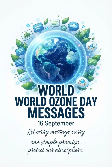 world ozone day 2026 messages - World Cleanup Day