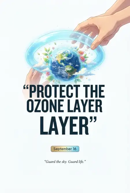 world ozone day 2026 protect ozone layer - World Cleanup Day