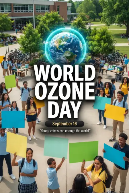 world ozone day 2026 role of students - World Cleanup Day
