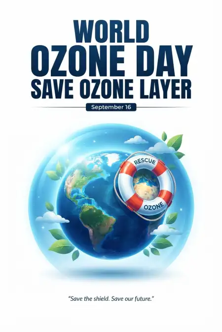 world ozone day 2026 save ozone layer - World Cleanup Day