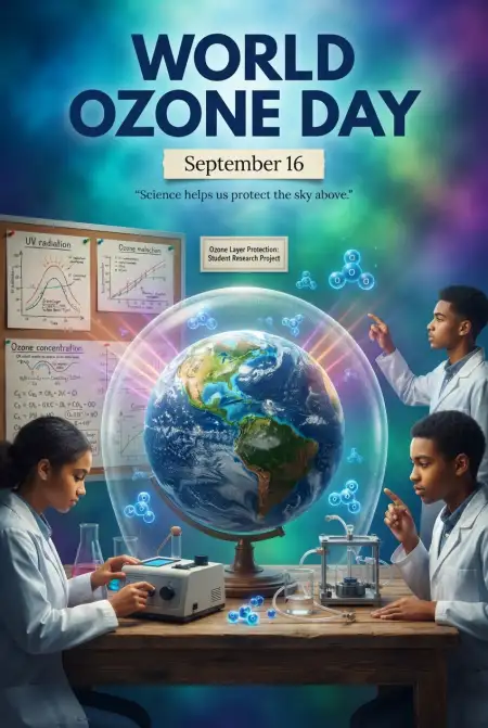 world ozone day 2026 science project ideas - World Cleanup Day