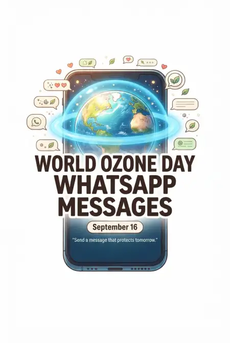 world ozone day 2026 whatsapp messages - World Cleanup Day