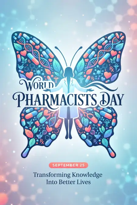 world pharmacists day 2026 png transparent background - World Pharmacists Day 2026