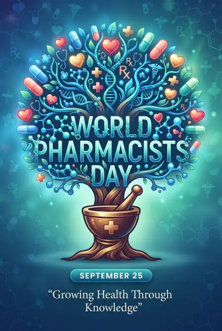 world pharmacists day 2026 poster design - World Pharmacists Day 2026