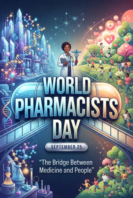 world pharmacists day medical background - World Pharmacists Day 2026
