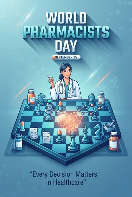 world pharmacists day pharmacist illustration - World Pharmacists Day 2026