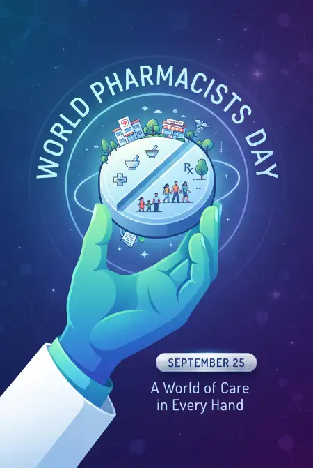 world pharmacists day pharmacy profession poster - World Pharmacists Day 2026