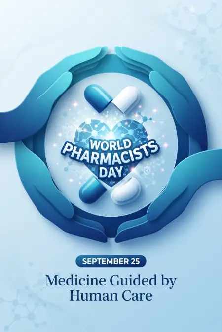 world pharmacists day poster for healthcare professionals - World Pharmacists Day 2026