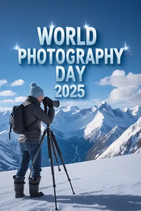 World Photography Day 2025 Banner Design Free Download - Free World Photography Day 2025 Download
