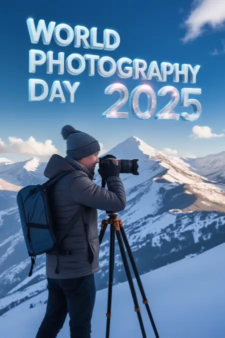 World Photography Day 2025 Best Wishes In Hindi - Free World Photography Day 2025 Download