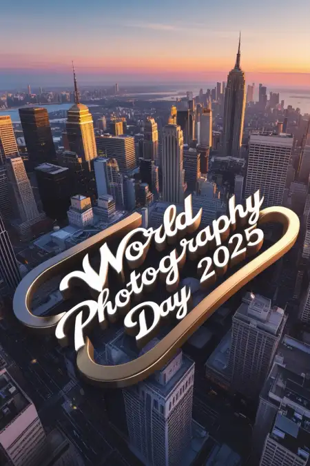 World Photography Day 2025 Vector Art Free - Free World Photography Day 2025 Download