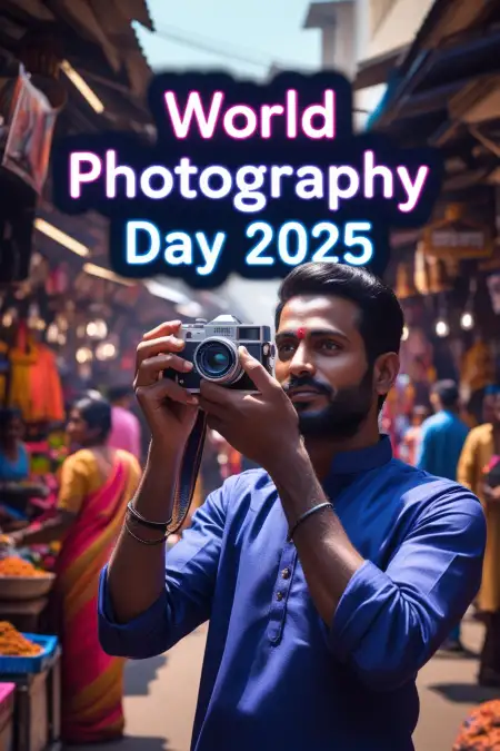 World Photography Day 2025 Wishes For Friends And Family - Free World Photography Day 2025 Download