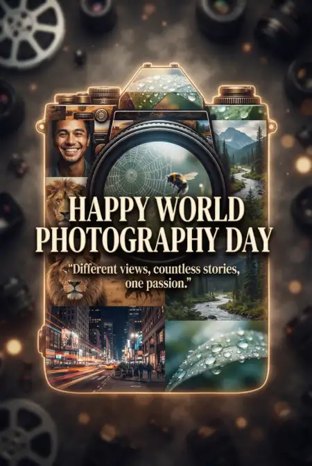 Free World Photography Day 2026 Celebration Images Image Download
